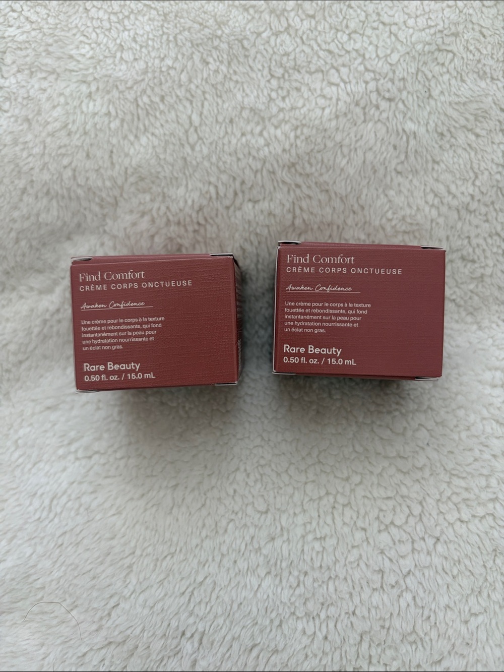 Mini Rare Beauty Find Comfort Crème Body Butter - Dusty Rose (Set of 2)